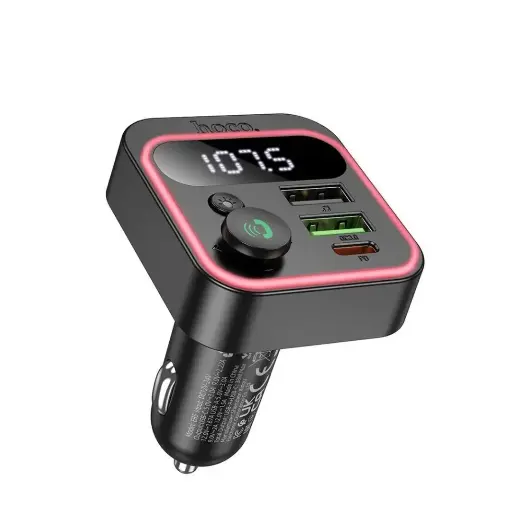 [0261] Hoco E85 Tiger PD20W + QC3.0 Car BT FM Transmitter