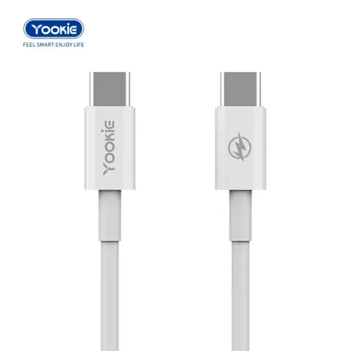 [CB70] Yookie Data Cable CB70 Type-C To Type-C (White)