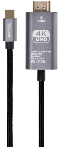 [YA12] Yookie Cable YA12 Type-C To HDMI 