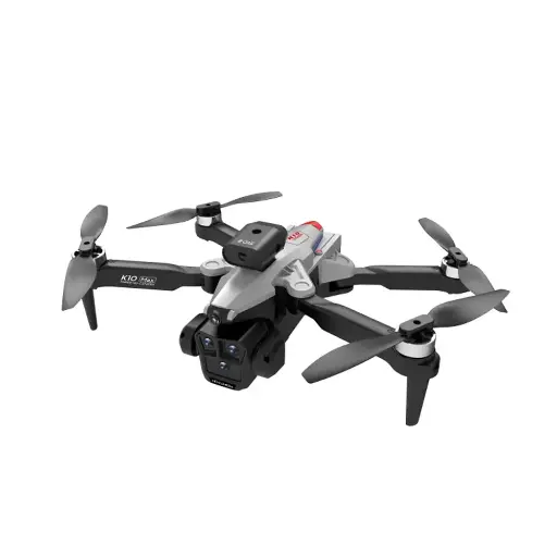 [022] Mini K10 Max 4K HD Dual Camera Brushless Drone