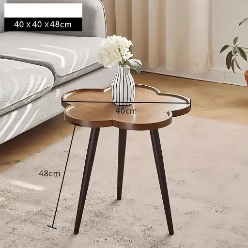 Modern Small Side Table with Tripod Legs