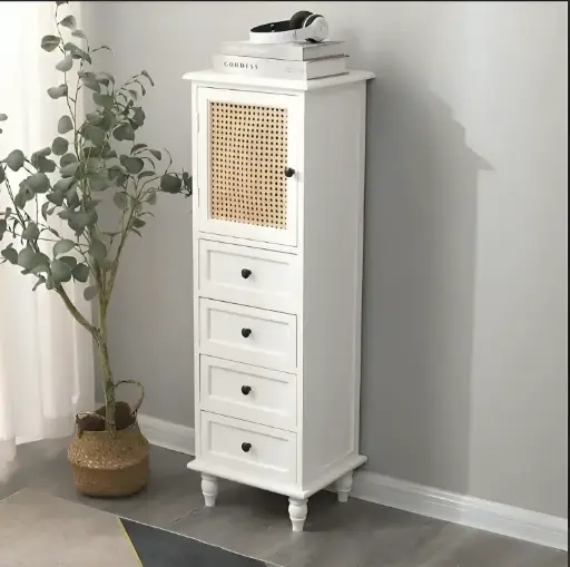 Freestanding Kitchen Pantry Storage Cabinet (Wood) 