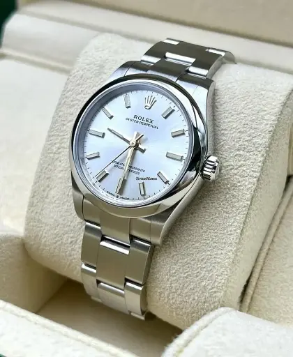 [R-7083] Rolex Copy-A Watch for Ladies Silver Stainless Steel  