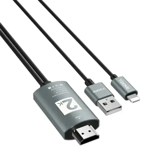 [10571] Yookie iPhone to HDMI Data Cable YA13
