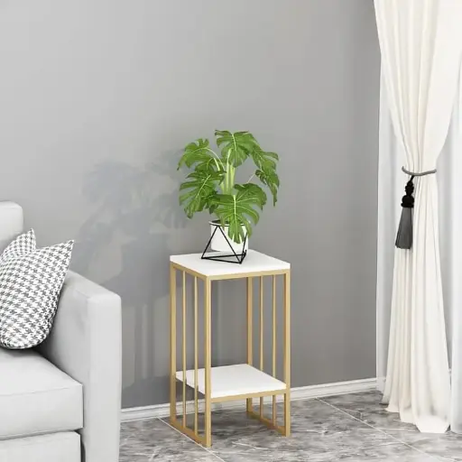 [7677] Tier Metal Plant Stand small