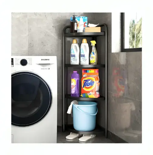 Multilayer Folding Corner Storage Rack 