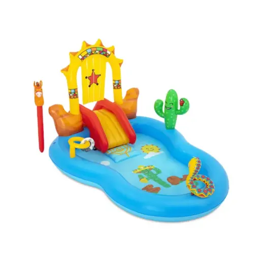 [53118] Bestway Wild West Inflatable Kids Water Play Center 53118 264 x 188 x 140 CM 