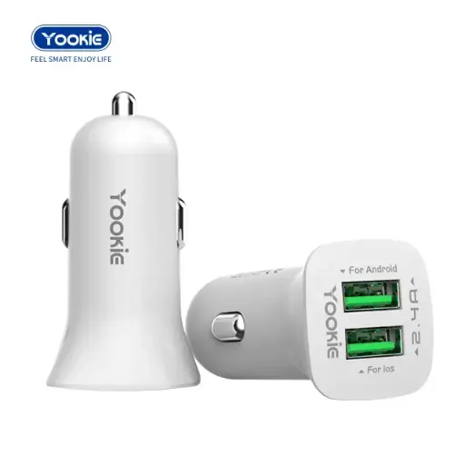 [PC6] Yookie Dual USB Car Charger PC6 2.4A