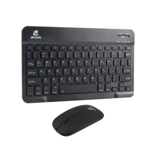JEQANG JB-986 Bluetooth Combo (Keyboard, Mouse & Phone Holder) 