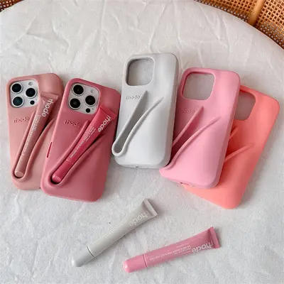 Rhode Silicone Cover With Built-in Lip Balm Holder  