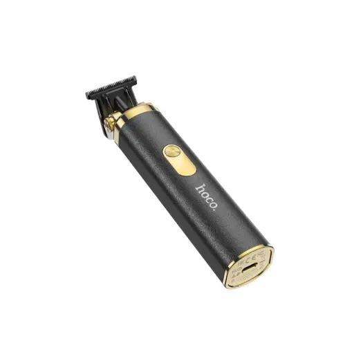 [0361] hoco HP22 Retro Design Engraving Electric Hair Clipper Black & Gold Color