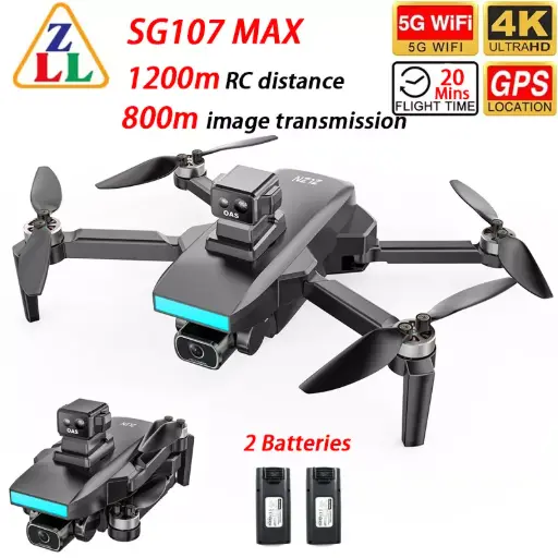 [324] RC Drone Professional 5G WIFI FPV Obstacle With 4K HD Camera SG107