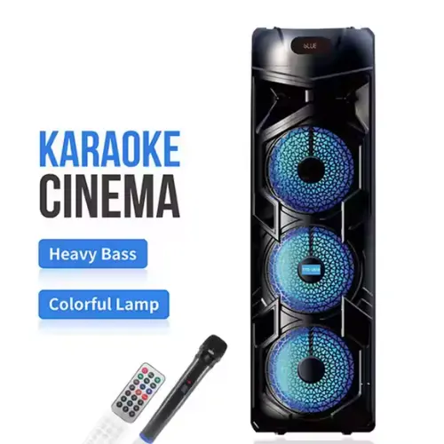 [0460] GY-8818G 8" 3-Way Party Speaker With Bluetooth DJ Sound System, Extra Bass