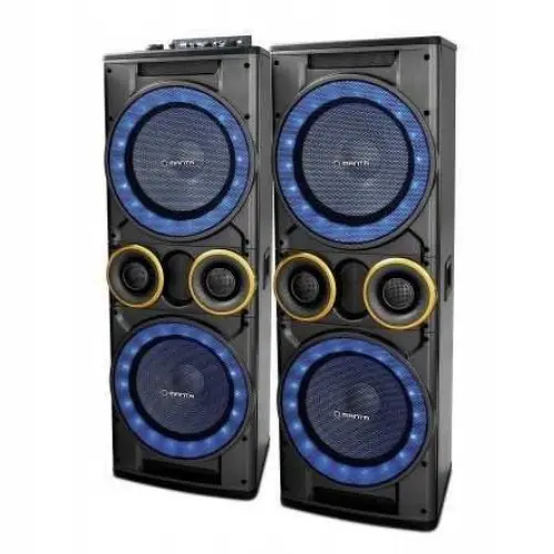 Professional Active Speaker With Disco Light Mr-1212N