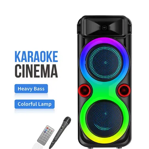 [0475] 8" 2 high Definition Colorful Bass Speaker System zqs8275