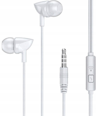 [8759] REMAX Wired Earphone RW-106 (White)