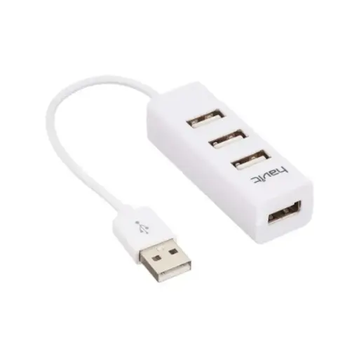[H18] موزع USB 2.0 هافيت H18 بأربعة منافذ