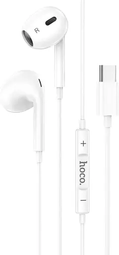 [M101 Pro] hoco Earphone M101 Pro Type-C White