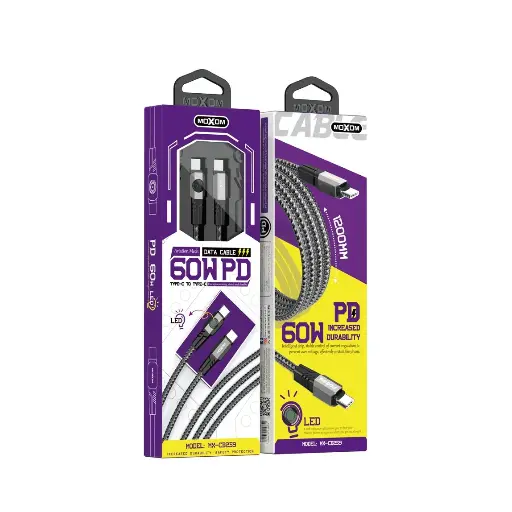 MOXOM Data Cable 60W PD MX-CB259 (Black)