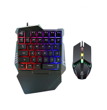 [jk-913] JEQANG One-Hand Game Keyboard & Mouse JK-913