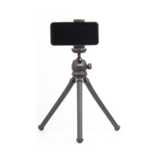 Jmary MT-25 Flexible Mini Tripod | Durable, Lightweight & 360° Rotation