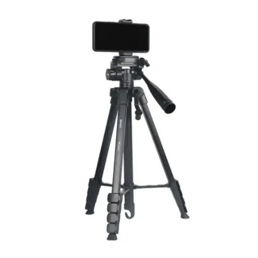 Jmary KP-2201 1.7m Tripod with Pan Head & Ring Light Mount | Portable & Adjustable