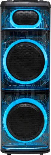 [00419] Speaker Merindi 12" X 2  Rechargeable With One Wirelless Mic MRD-1212K