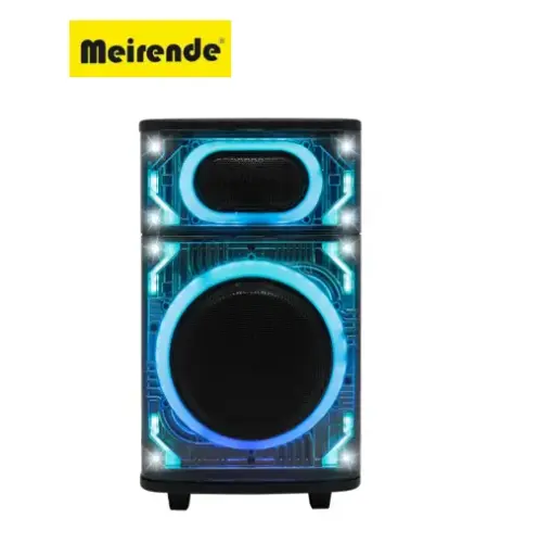 [00420] Speaker Meirndi 10" Woofer Heavy Duty With One Wireless Mic k8-10