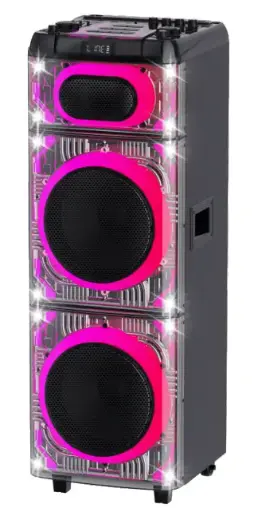 [00421] Speaker Meirnde 2 X 10" inch 2000 Watts Party MRD-1010W  