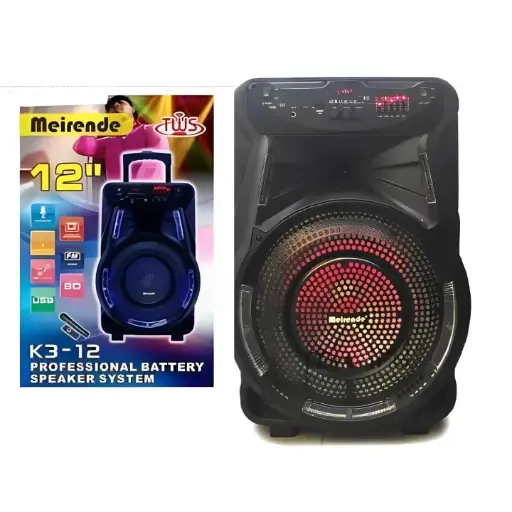 [0615] Meirende 12″ K3-12 Portable Bluetooth Speaker