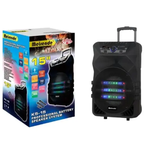 Speaker Meirende 15″ K5-15 With Tow Mic