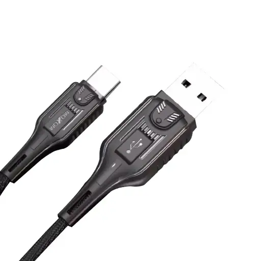 كابل بيانات MOXOM MX-CB41 بطول 1.5 متر (أسود)