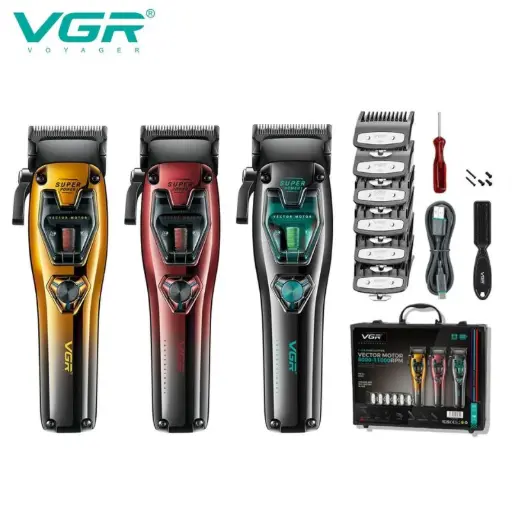 [01237] VGR V-668 Professional Hair Clipper Super Power 11000RBM