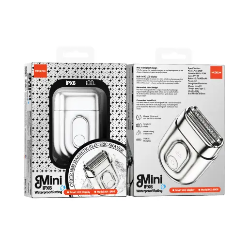 [00533] Moxom MX-ER09 Cyber Mini Magnetic Electric Shaver
