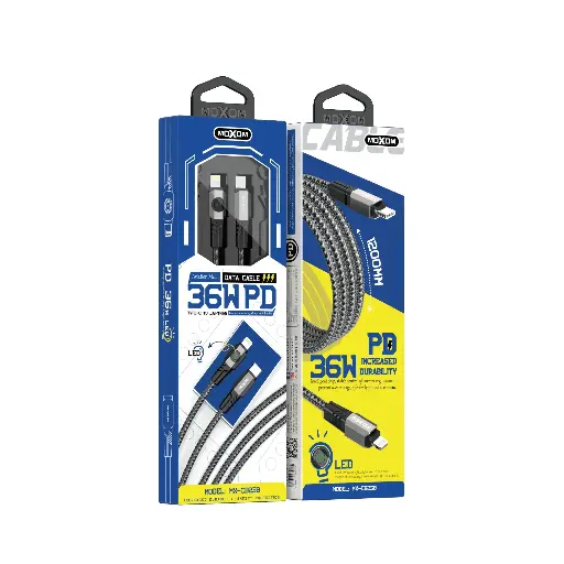 MOXOM Data Cable 36W PD MX-CB258 (Black)