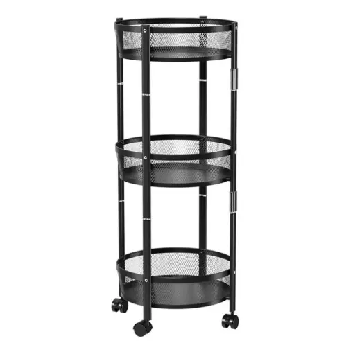 [7699] 3-Tier Rolling Utility Cart