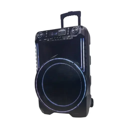 [MRD-303] Meirende MRD-303 15" Portable Party Speaker with 2 Wireless Microphones + Remote Control