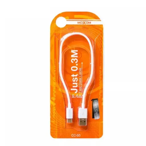 MOXOM Short Cable CC-50 2.4A 0.3m