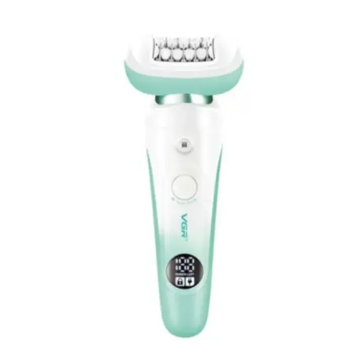 [V-750] VGR V‑750 | Professional 5‑in‑1 Lady Epilator | Waterproof, LED Display, USB Charging