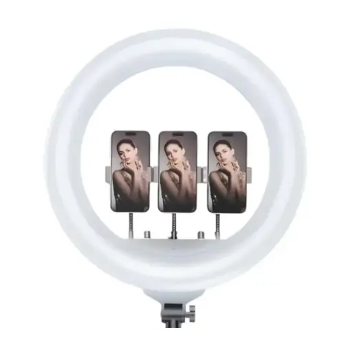 [01284] Plokama Live-R56 56cm Professional LED Ring Light with Stand & LCD Screen