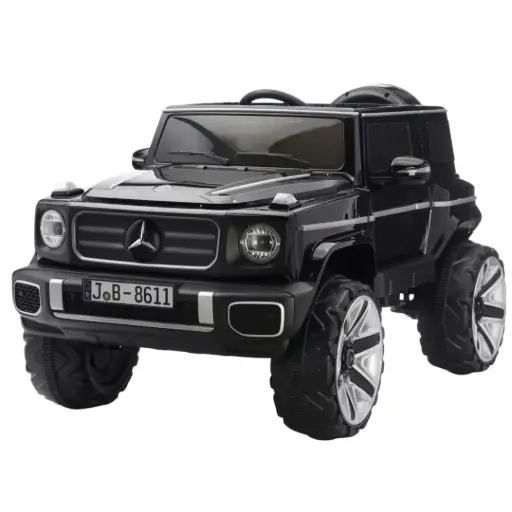 [8611] Kids Electric Car – 12V Battery, 4 Motors, Leather Seat, Rubber Tires & Remote Control (Ages 3–8)