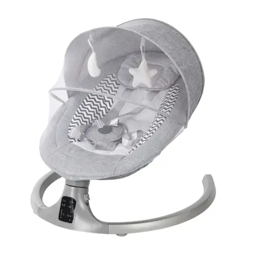 Kidilo Premium Baby Electric Swing – Automatic Soothing Swing for Newborns & Infants E04D