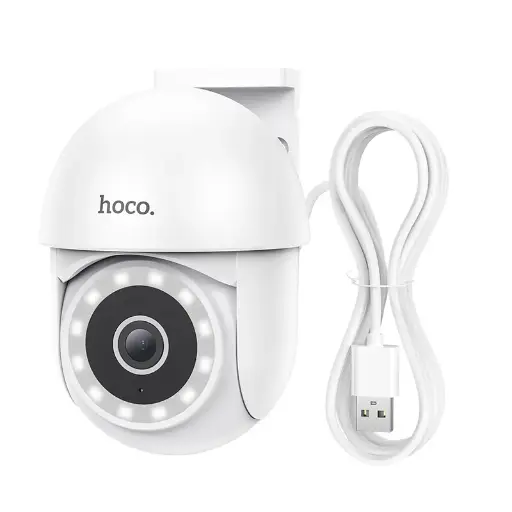 [777] hoco Outdoor PTZ HD Camera D2 8-10m (White)
