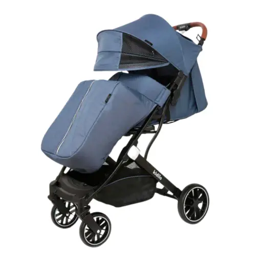 [K9FG] Kidilo K9FG Foldable Baby Stroller – Lightweight High View Reclining Pushchair (Newborn to 20 kg) 