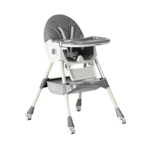 [8131A] Kidilo 8131A Rocking High Chair – 6-in-1 Multi-Functional Baby Seat