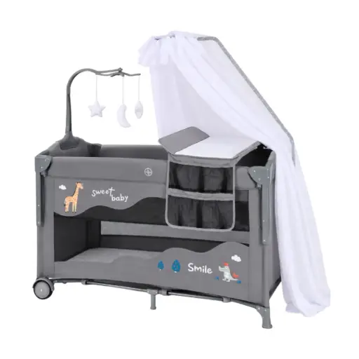 [T-706S] Kidilo T-706S Multifunctional Baby Crib & Playpen – Cododo, Travel & Play Solution