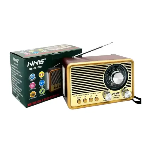[ns-6676bt] Radio Speaker NS-6676BT 