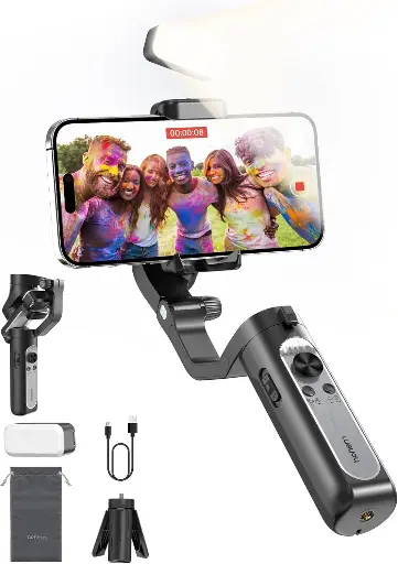 [XE kit] hohem iSteady XE Kit 3-Axis Smart Stabilizer with a Magnetic Fill Light 