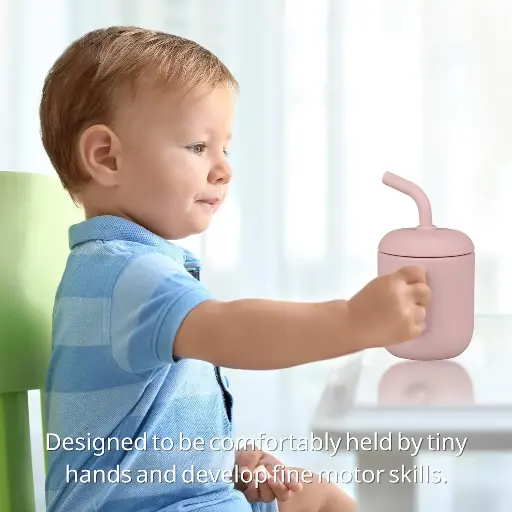 كوب ماء سيليكون للأطفال