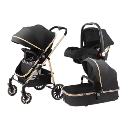 Baby Stroller 3-in-1 With Car Seat